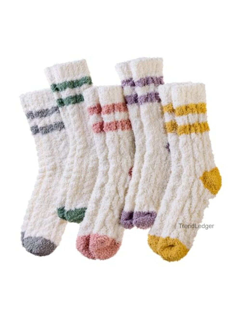 Fuzzy Slipper Socks Soft Cozy Fluffy Plush Sleeping Socks